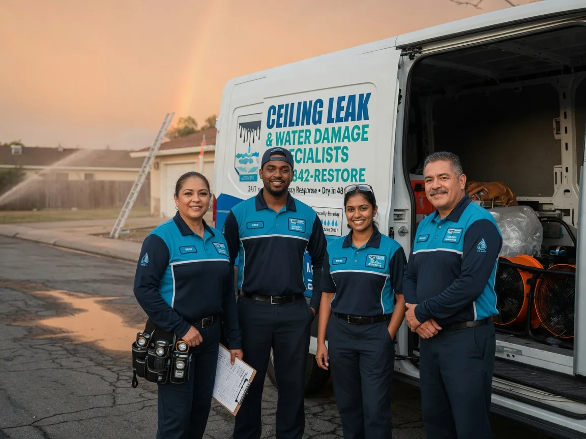 Ceiling Leak Cleanup company in Sheldon, VT